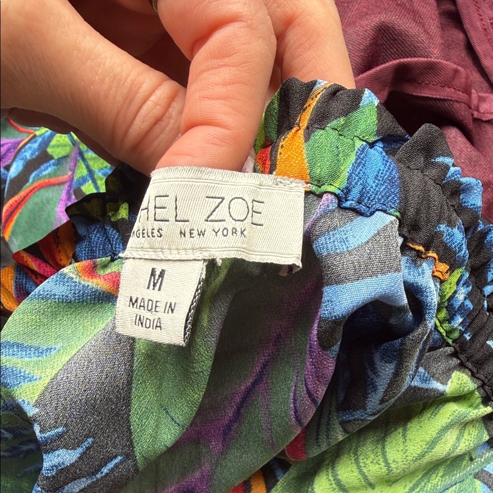 Rachel Zoe Multicolor Off-Shoulder Blouse - Picture 6 of 8